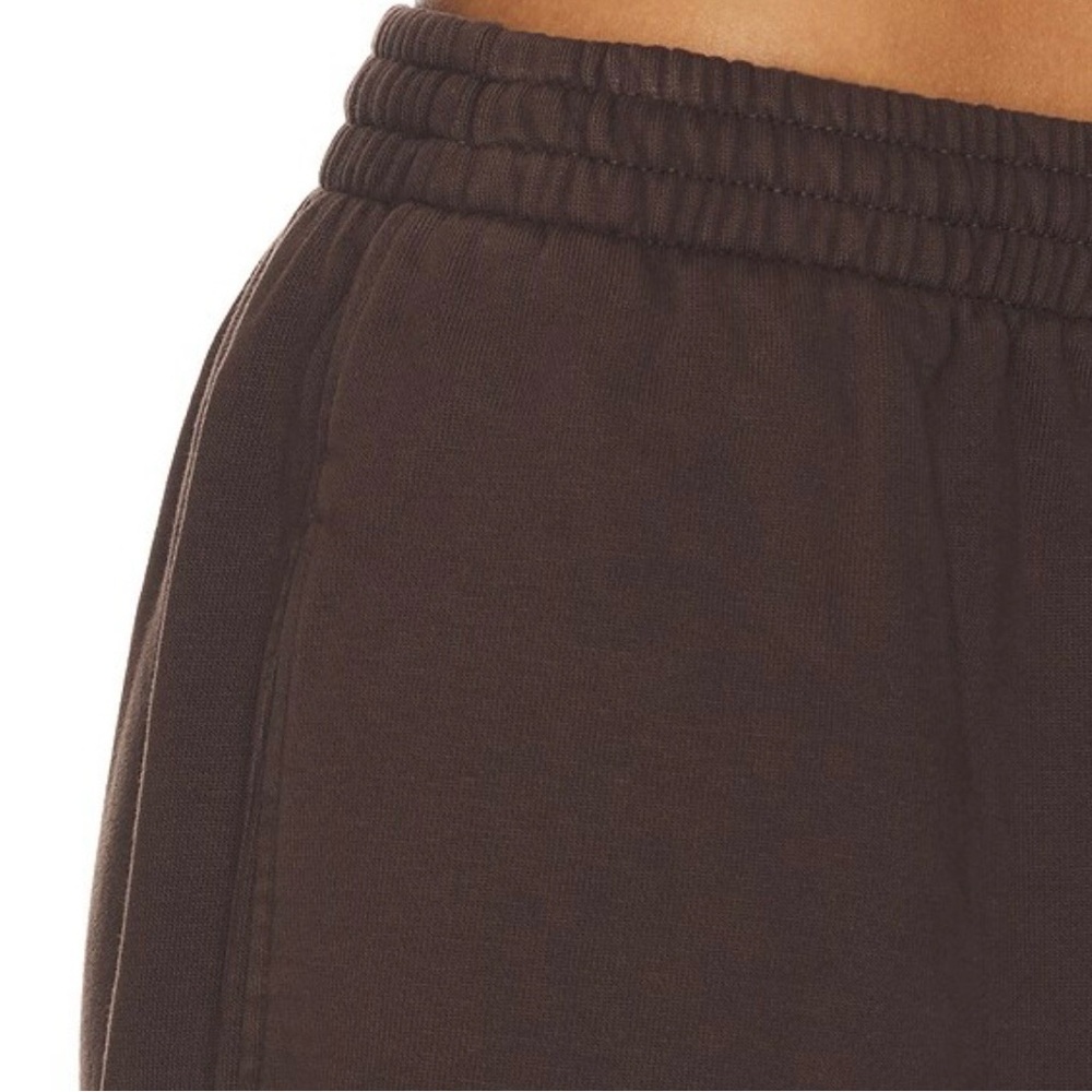 SKIMS Boyfriend Fleece Baggy Sweatpant in Espresso Size Small - Picture 10 of 16